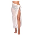 Pikkukuva 1 / 3: Rantahame Sarong Pareo Bikini Wrap Hame Peite Uimapuku white