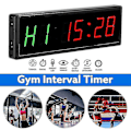 Miniatyrbild 4 av 5: 2024 Gym Timer Med Fjärrkontroll, Intervall Timer Stoppur För Hem Gym