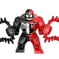 Miniatyrbilde 1 av 5: Batman Krokodillejeger 10,5 cm Figur Blokkbygging Lekegave Venom-Carnage
