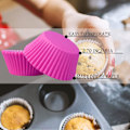 Pikkukuva 3 / 7: ll Rose Paperi Muffin Vuorat, Rasvanpitävät Muffin Vuorat Leivontaan, Mini Muffin Kääreet Vuorat Muffin Kupit Cupcakeliners Bulk, Paperi Rose