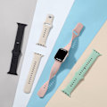 Pikkukuva 3 / 5: Apple Watch -hihnaan yhteensopiva ranneke Apple Watch Ultra/iWatch Series 8 SE 7 6 5 4 3 2 1 vaalea väri