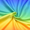 Miniatyrbild 4 av 5: Flickor Långärmade Klänningar Barn Bomull Regnbåge Swirl Kläder 120 cm