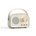 Miniatyrbild 1 av 5: IC Mini Radio Bluetooth-högtalare, bärbar liten högtalare vit