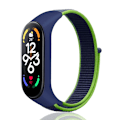 Miniatyrbillede 1 af 5: Nylon Mi Band 4 5 6 Rem til erstatning Blød justerbar Rem Pulsera correa Til Xiaomi Mi Band 3 4 5 6 7 Armbånd Limes 22 Limes 22 Mi Band 3 4 5 6 7