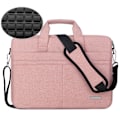 Miniatyrbillede 1 af 5: Laptop taske etui Skuldertaske Notebook taske Mapper til 13,3 14 15,6 17,3 tommer Macbook Air Pro HP Huawei Asus Dell Model2-pink Model2 pink 15.6-16.1 inches