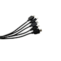 Pikkukuva 5 / 5: Taitettava nelikopterin lisävarusteet Li-ion-akku 1-5 latauskaapelin muuntokaapeli Flyer Multi Charger