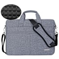 Miniatyrbild 1 av 5: Laptopväska axelväska Notebookväska Portföljer för 13,3 14 15,6 17,3 tum Macbook Air Pro HP Huawei Asus Dell Modell2-mörkgrå Model2-dark grey 15.6-16.1 inches
