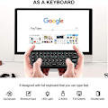 Miniatyrbilde 3 av 8: Universal fjernkontroll, luftmus med tastatur- og musefunksjon for Android
