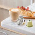 Miniatyrbilde 1 av 5: Kapselkonverterer for Vertuoline Vertuo-maskin Kaffeekapsladapter for Vertuo Next & Espresso Ma-WELLNGS
