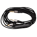 Miniatyrbilde 2 av 5: OFC-erstatningskabel for hodetelefoner, 3,5 mm til dobbel 2,5 mm hodetelefonkabel for Master Tracks HD V8/V10/V12/X3