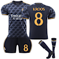 Pikkukuva 1 / 2: 2024 Real Madrid Away Kids Football Shirt yz No. 8 KROOS No. 8 KROOS 8-9 Years
