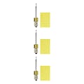 Miniatyrbillede 1 af 5: 1/2/3/5 loddekolbe spids Udskiftning af loddespids gevind Spids K med svamp Tip K with sponge 3 Sets