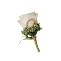 Miniatyrbillede 2 af 5: Bryllups Boutonniere Sikker og Genanvendelig Brudgom Tilbehør Broscher Green