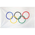 Pikkukuva 1 / 5: Olympialaiset Liput Olympialaiset Maatilaliput Olympiaringit Sisä- ja Ulkoliput ja Bannerit 3x5ft_Newway