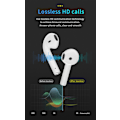 Miniatyrbilde 3 av 4: i12 trådløse Bluetooth-hodetelefoner TWS Touch Bluetooth-hodetelefoner yellow
