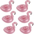 Pikkukuva 1 / 5: Ilmatäytettävä juomateline, 6 kpl uima-altaan juomateline kellukkeet Kupin pidike Juoma kellukkeet, Flamingo kelluva juomateline uima-allasjuhliin