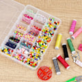 Miniatyrbillede 7 af 8: Snackboks med 24 rum, 2 transparente plader med låg til R[qb] 24 compartments