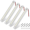 Pikkukuva 1 / 5: 4 kpl 12V LED sisävalopalkki Kirkkaat auton valot 108LED päälle/