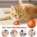 Miniatyrbild 3 av 5: Självrullande boll för hundar, smart självgående boll med 2 lägen lång batteritid, ny elektrisk intelligent retande kattboll med utbytbart skal