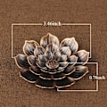 Pikkukuva 5 / 5: Lotus-Tuoksuisäiliö Messinki Tikkumainen Tuoksuisäiliö Kona Tuoksuisäiliö