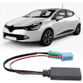 Miniatyrbild 4 av 5: Bilstereoadapter Mini ISO 6Pin 8Pin Hane Bluetooth 5.0 AUX-kabel för Renault Clio / Espace / Kangoo / Laguna