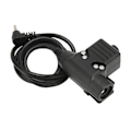 Pikkukuva 4 / 11: MH U94 PTT-kaapeliadapteri Plug and Play -kuulokemikrofoni Push to Talk -adapterikaapeli YAESU FT 60r VX 3r VX2R VX5r VX2r -laitteille
