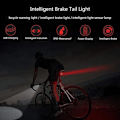 Miniatyrbillede 2 af 5: USB genopladelige cykelbaglygter - superlyse cykelbaglygter