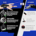 Miniatyrbillede 5 af 5: Web Shooter Spiderman's Silly String | Spider Web Shooter til børns rollespil Cosplay black