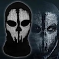 Pikkukuva 5 / 5: Nej. [9]Kallo Naamio Tuulenpitävä Neulo Ghost Naamio Sopii Pyöriin