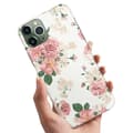 iPhone 12 Mini - Skal/Mobilfodral Retro Blommor