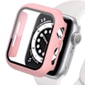 Miniatyrbilde 1 av 5: Hardt skall for Apple Watch-deksel 9 8 7 6 5 4 38 40mm tilbehør skjermbeskytter iWatch Series 44mm 45mm 41mm 42mm Rouge 26 Rouge 26 Rouge 26 Rouge 26 Series 7 8 9 41mm