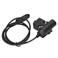 Miniatyrbilde 8 av 8: Walkie Talkies Nakke Nakke Mikrofon Headset Ørepropp for Baofeng UV9R/BF9700/BFA58