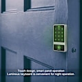 Miniatyrbild 7 av 8: Touch Keypad ID-kortsläsare Access Control System Lösenord Dörrlås (Standard)