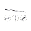 Miniatyrbillede 2 af 5: pcs Tungsten stål legering boremaskine Solid Carbide cutter, Us