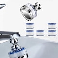 Miniatyrbillede 1 af 5: Vandhane Vandfilter, Universal Anti-kalk Vandhane Filter med