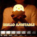 Miniatyrbillede 3 af 7: Børnenes Natlampe, LED USB Natlampe med Touch Kontrol, Silikone Babylampe, Natlampe til Børn Lysstyrkejustering