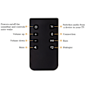 Miniatyrbilde 2 av 7: Reservedeler Fjernkontroll for Bose Solo5 Solo10 Solo15 Lydplanke - Fjernkontroll for Lydplankeserie