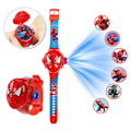 Miniatyrbild 1 av 3: Barnklocka projektor flip present spiderman