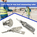 Miniatyrbilde 2 av 5: Original 2-i-1 Lishi-verktøy KW1,KW5,SC1,SC4,LW4,LW5,Am5,M1/MS2,NS silverB m1m2