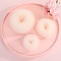Miniatyrbild 6 av 8: 3-pack Hårknutskuddar för Kvinnor Donut Shapers Knuthårband H
