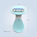 Miniatyrbilde 5 av 5: Deluxe Smooth Sensitive Barberhøvel for Kvinner (Blå) [qb]
