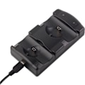 Pikkukuva 8 / 8: Playstation 3 -ohjaimen lataustelakka lataustelakka 2 in 1 LED-valonäytöllä