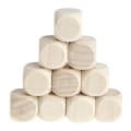 Pikkukuva 1 / 10: 10 kpl/pakkaus Puinen noppa 6-sivuinen noppa (10 mm 12 mm 14 mm 16 mm 18 mm) 0.05 18mm
