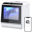 Miniatyrbild 1 av 5: BlitzHome APP Mini Dubbel vatteninlopp diskmaskin Bordsdiskmaskin White White