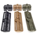 Miniatyrbillede 6 af 10: 2 stk JCPC C-vest Molles system Qd adapter, hurtigudløsningsbeslag til taktisk vest 0.05 Army Green Short
