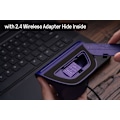 Miniatyrbilde 3 av 6: Ultimate 2.4g Trådløs Kontroller, Joystick Oppdatering, Pro Gamepad med Bakknapper & Turbo Funksjon for PC, Android, Steam Deck & Apple (Lilla) Purple