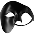 Miniatyrbillede 2 af 3: tectake Venetiansk Maske Fantom Black Svart