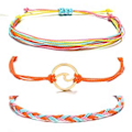 Miniatyrbillede 3 af 3: 9 stk. Surfer Wave Armbånd Ocean Wave Justerbar Vandtæt Ha