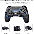 Miniatyrbillede 2 af 5: Timoom PS4 Controller Trådløs Bluetooth Spilkonsol med Touchscreen