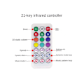 Miniatyrbillede 2 af 5: DC5V SP620E USB Bluetooth Musik Pixel Controller RF Fjernbetjening til WS2812 RGB Lysbånd